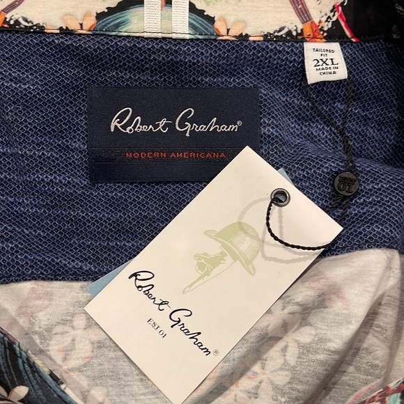 ROBERT GRAHAM GUITAR CAMP SHIRT - Picture 5 of 12